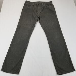 Gap 1969 Pants Mens 34x32 Straight Corduroy Casual Stretch Classic Fall